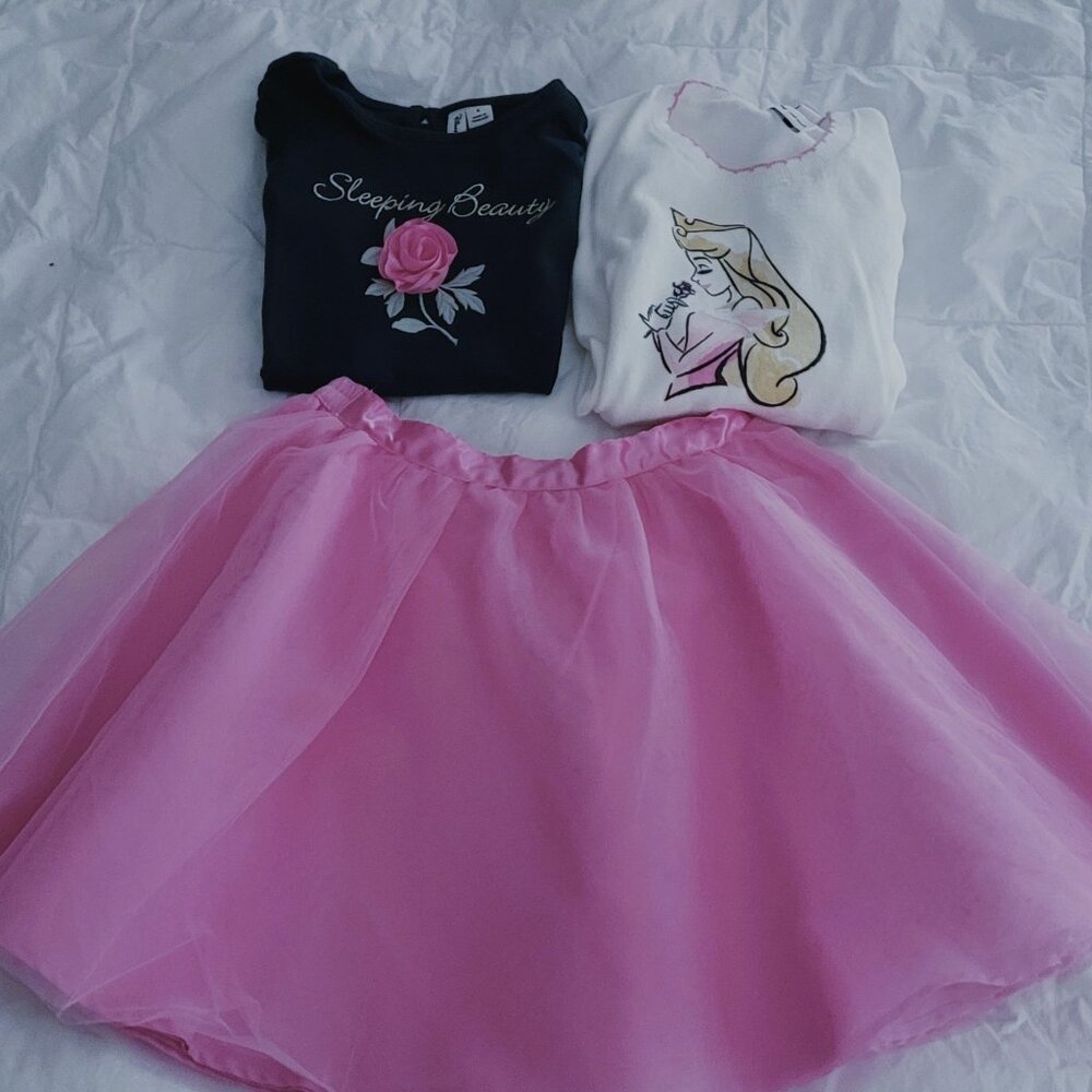 Disney x Janie and Jack Sleeping Beauty Aurora 3-Piece Set 8